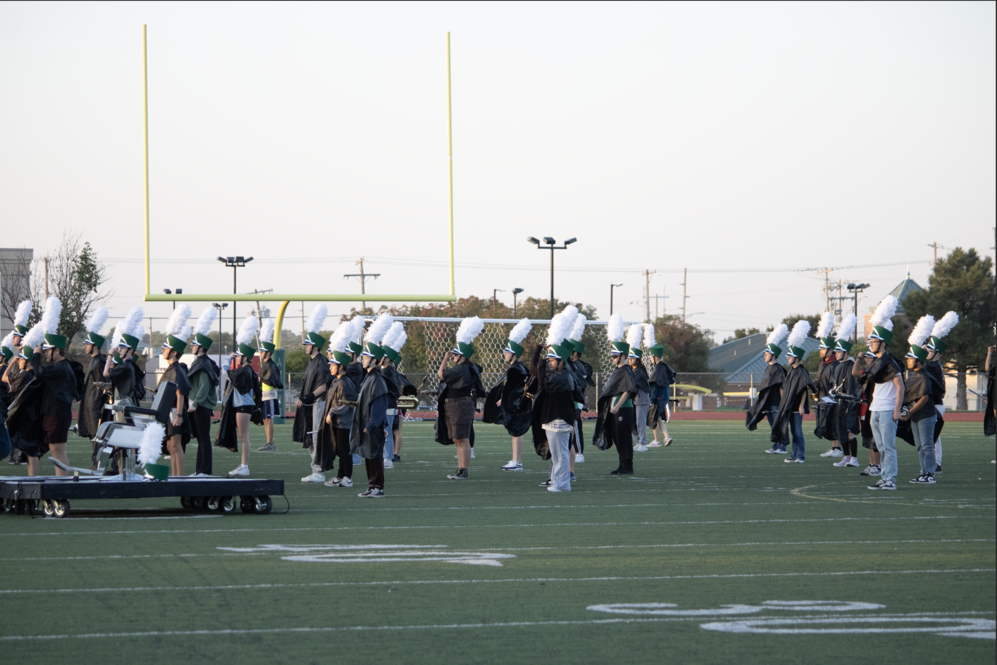 Band Morning Practice (Photos by Myca Keith)